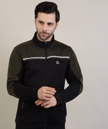 Men's Dual Tone fleece jacket