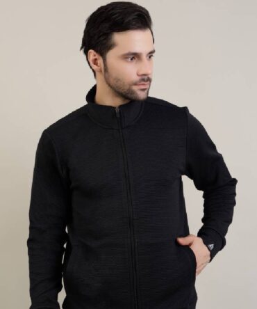 Men's PREMIUM TEXTURED FULL ZIP JACKET