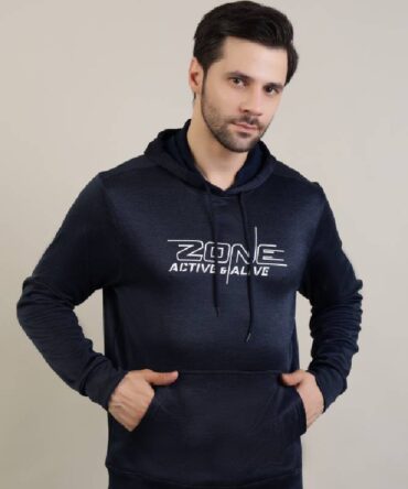 Men's Hoodie - ZONE by Active N Alive Navy