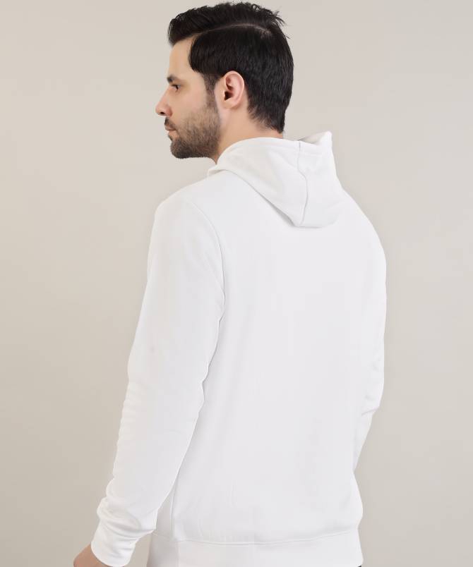 Men's Hoodie - ZONE by Active N Alive White - Image 2