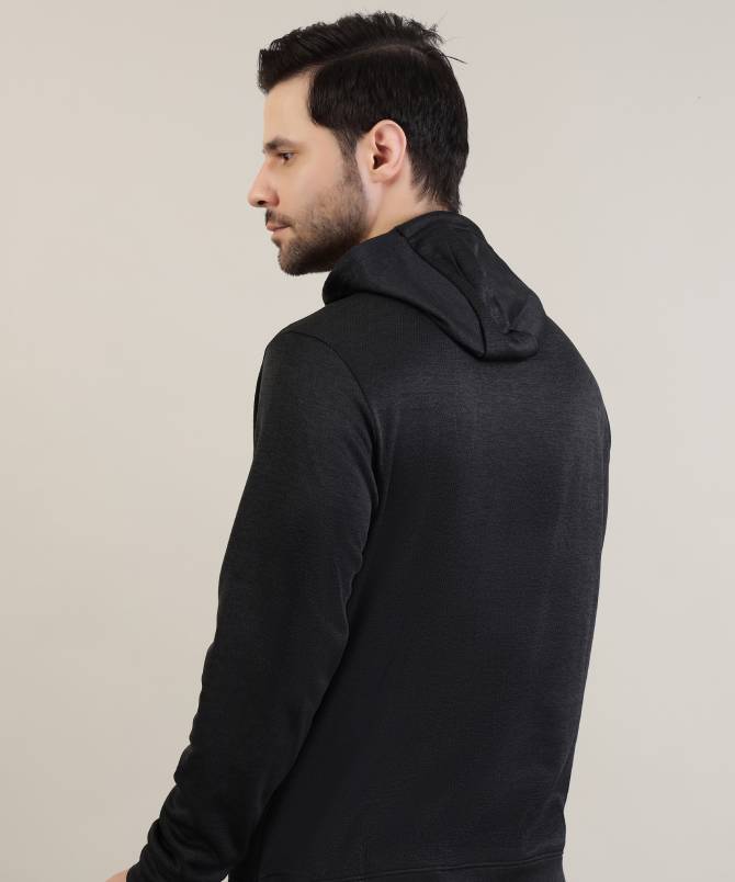 Men's Hoodie - ZONE by Active N Alive Balck - Image 2