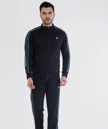 Men's contrast stripe performance tracksuit
