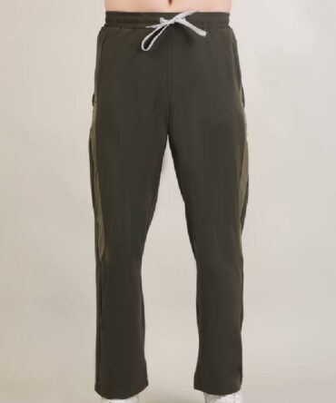 Men's PREMIUM SIDE PANEL STRAIGHT FIT TRACK PANT