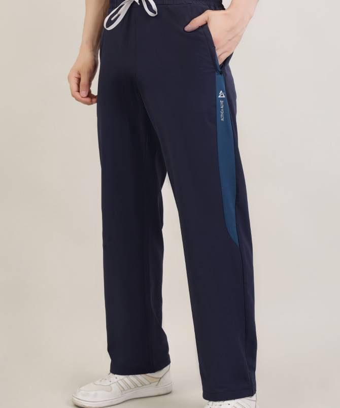Men's PREMIUM SIDE PANEL STRAIGHT FIT TRACK PANT - Image 2