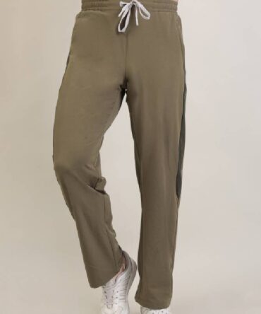 Men's PREMIUM SIDE PANEL STRAIGHT FIT TRACK PANT