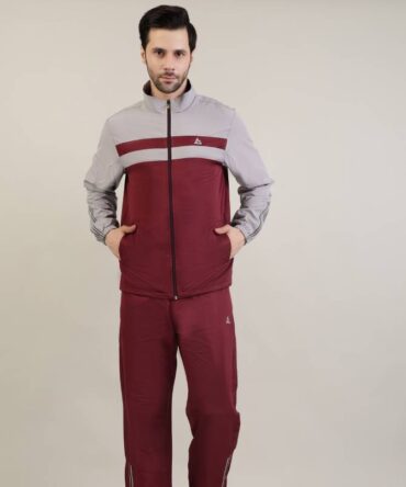Men's super elegant high neck tracksuit set