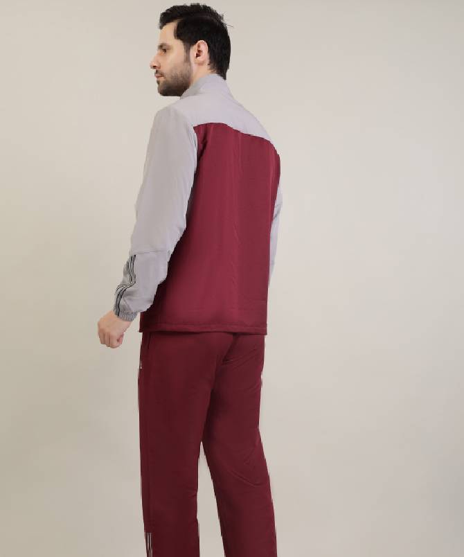 Men's super elegant high neck tracksuit set - Image 3