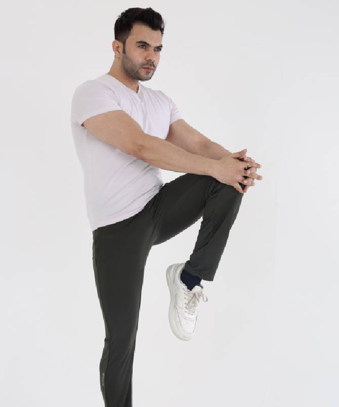 Men's slim Fit performance track pants - Image 5
